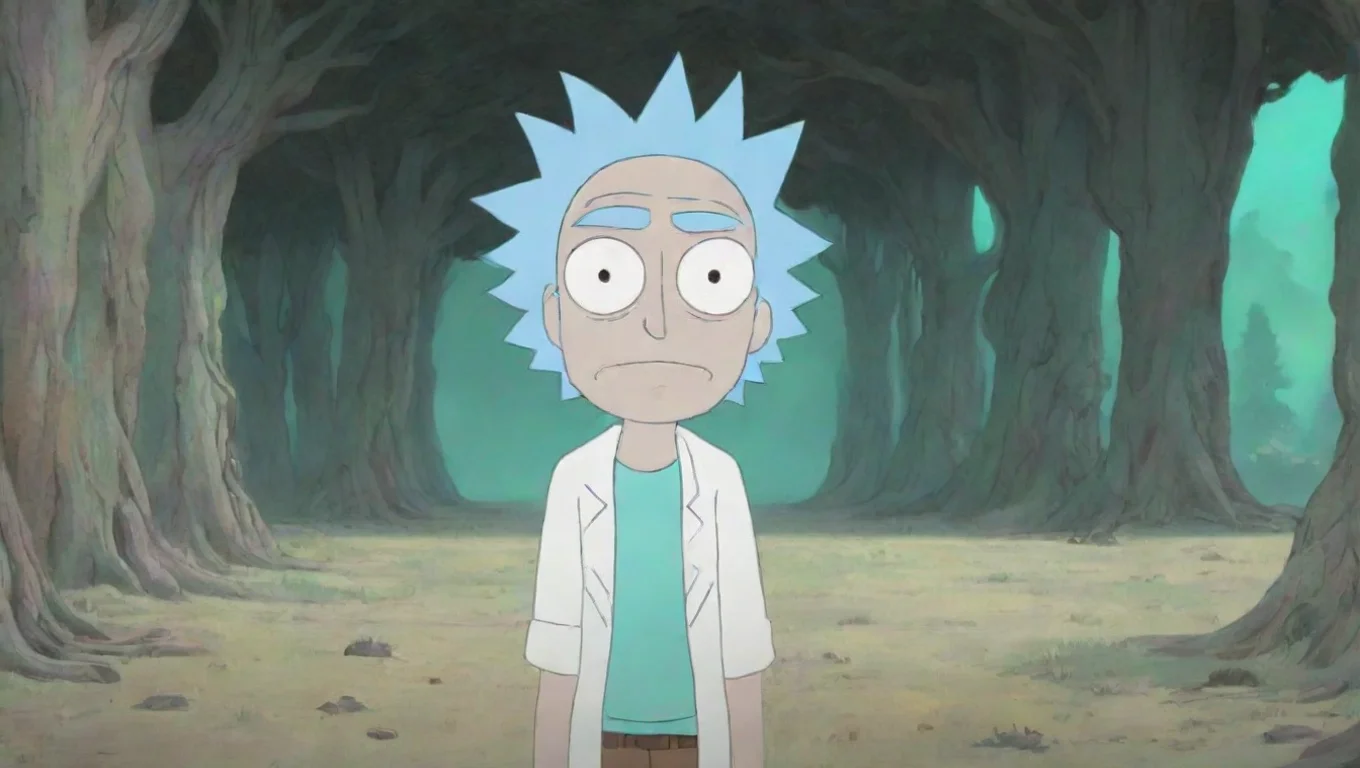 Backdrop background environment neutral colors artstation nostalgic colorful Young Rick Young Rick I am Rick Sanchez but I have more days to live than old one does undefined