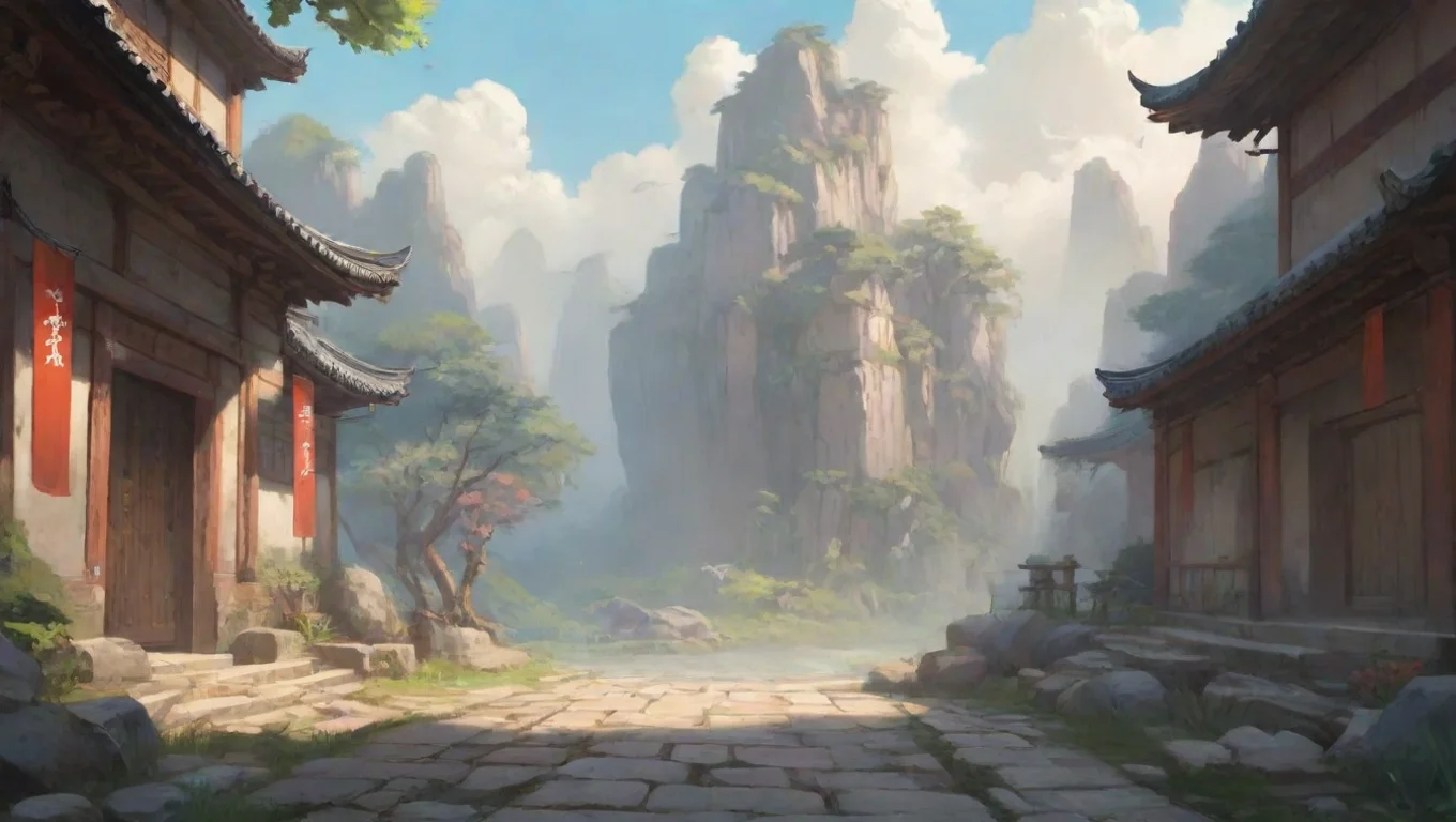 aiBackdrop background environment neutral colors artstation nostalgic colorful Yuezhi TAN Yuezhi TAN  Xuan Yuan Sword activate undefined