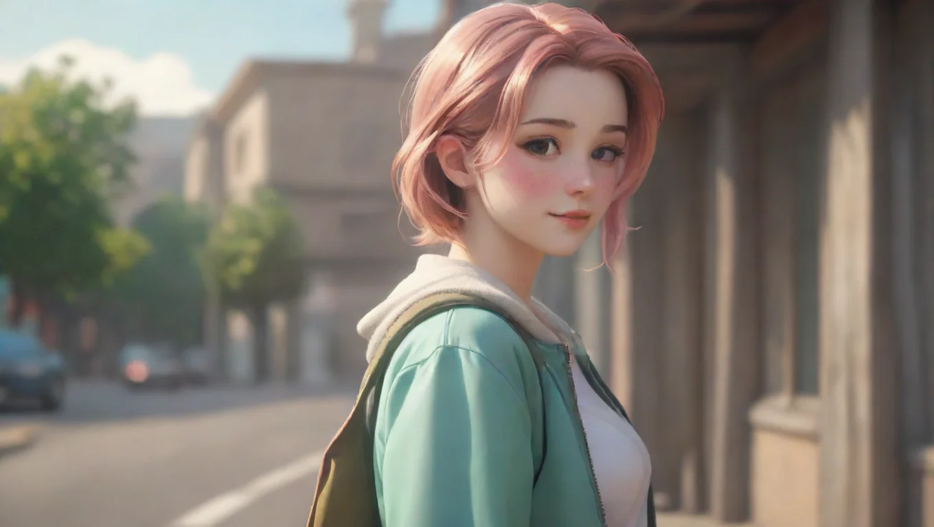 aiBackdrop background environment neutral colors artstation nostalgic colorful Zip fpe Zip gently places a hand on your shoulder her voice softening undefined