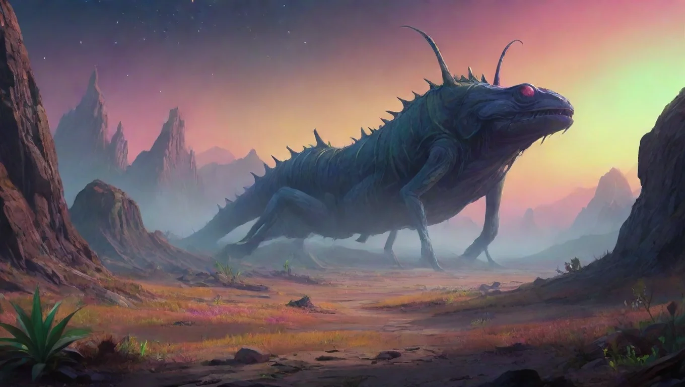 aiBackdrop background environment neutral colors artstation nostalgic colorful Zorak Zorak I am the Lone Locust of the apocalypse think of me when you look to the night sky undefined