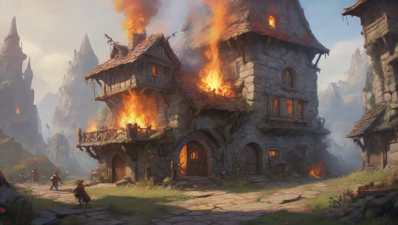 aiBackdrop background environment neutral colors artstation nostalgic colorful ard Whoa nice move Jay You just took down that goblin with ease laughs Youre on fire tonight undefined