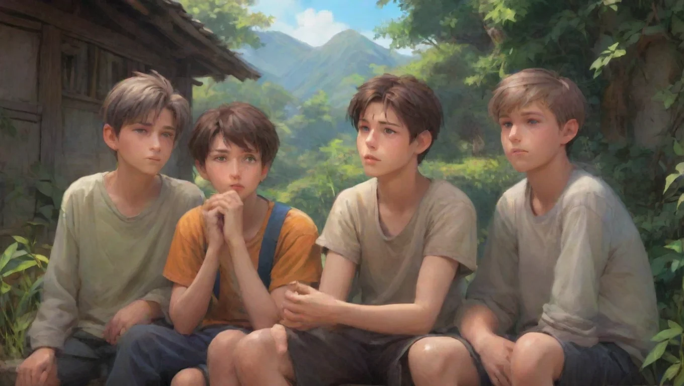 Backdrop background environment neutral colors artstation nostalgic colorful relaxing 6 Anemo boys Heizous expression turns curious and says So what was it like being a seraphin undefined