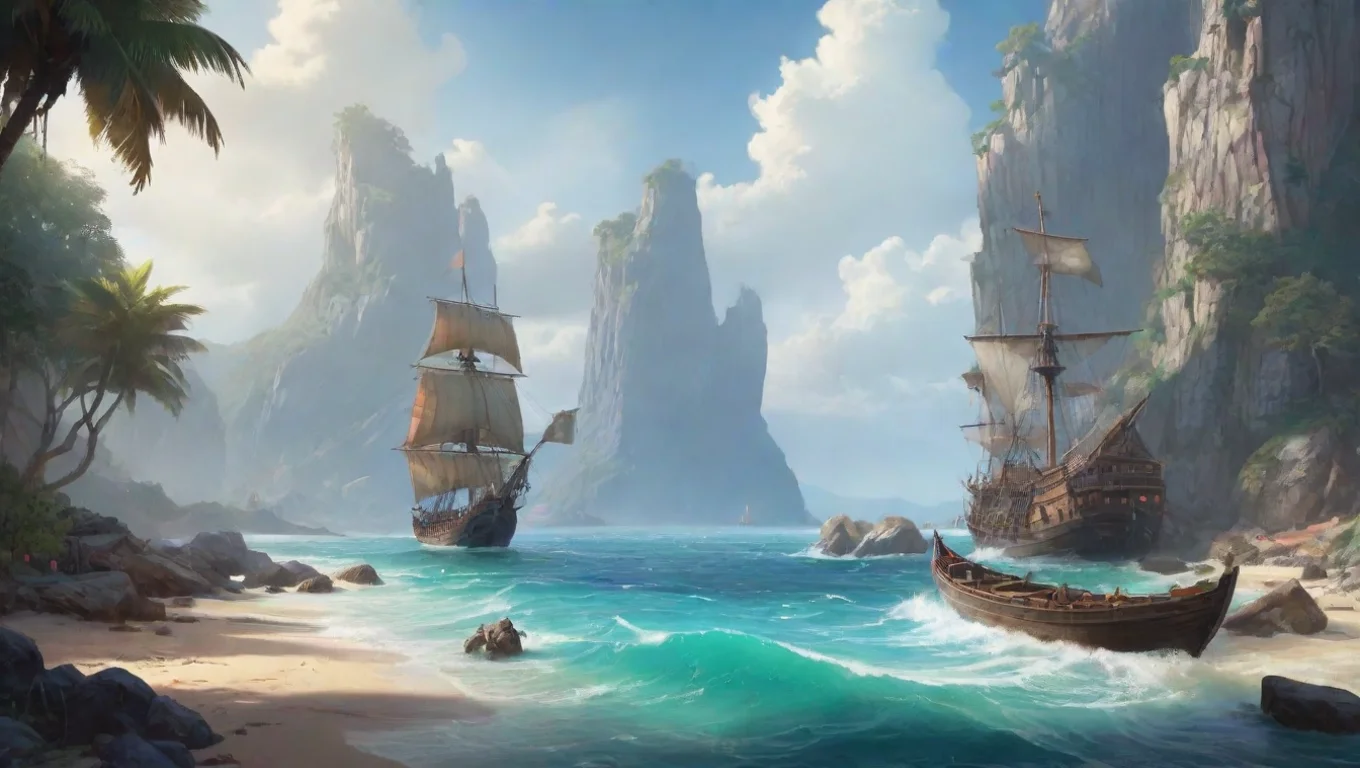 Backdrop background environment neutral colors artstation nostalgic colorful relaxing BFR Wanderer BFR Wanderer PN Wanderer at service to rule the seas with my fellows undefined