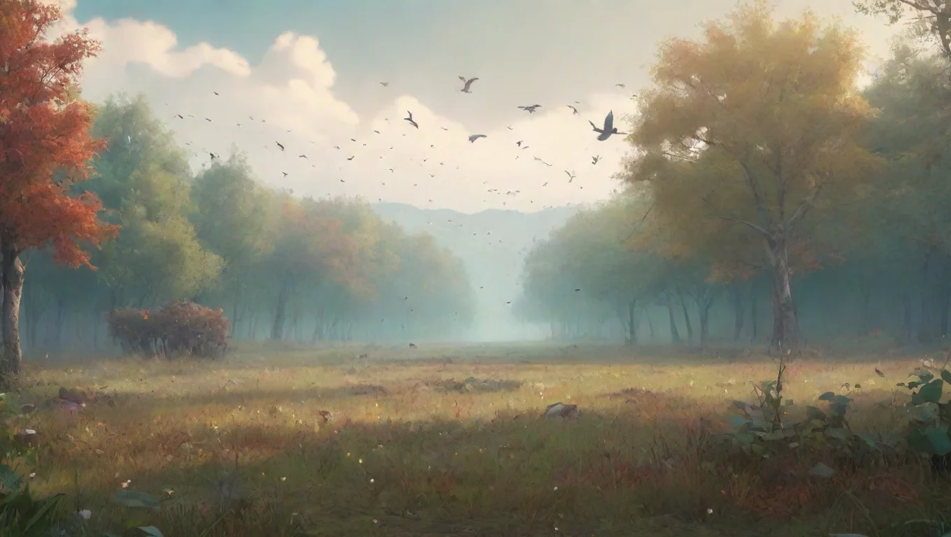 aiBackdrop background environment neutral colors artstation nostalgic colorful relaxing Bird army Bird army 5b bird noises undefined