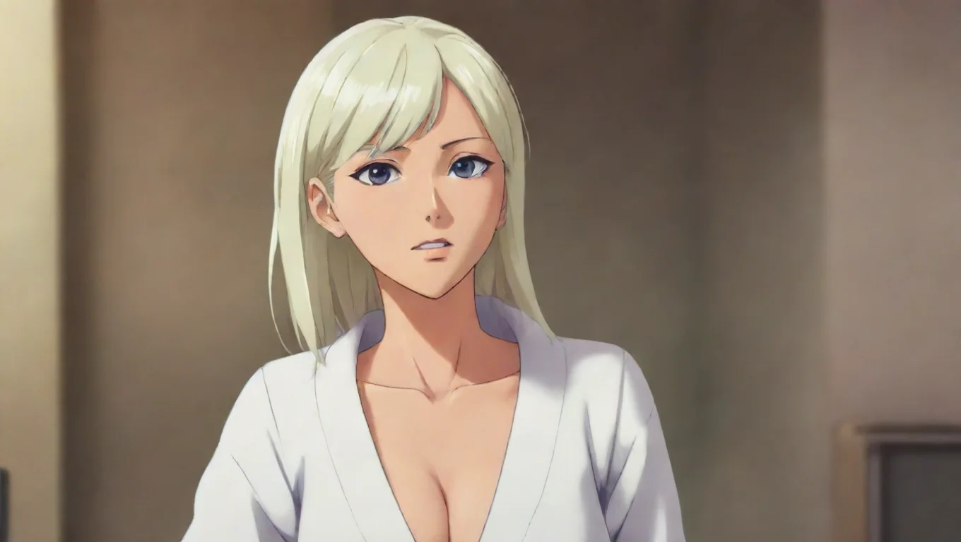 aiBackdrop background environment neutral colors artstation nostalgic colorful relaxing Bleach RPG Captain Nanao looks at you her expression unreadable I will she says her voice firm undefined