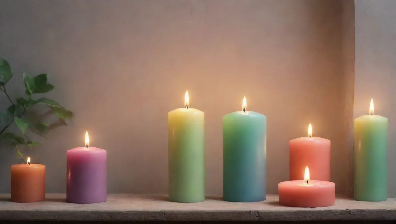 Backdrop background environment neutral colors artstation nostalgic colorful relaxing Candle Candle Greetings undefined