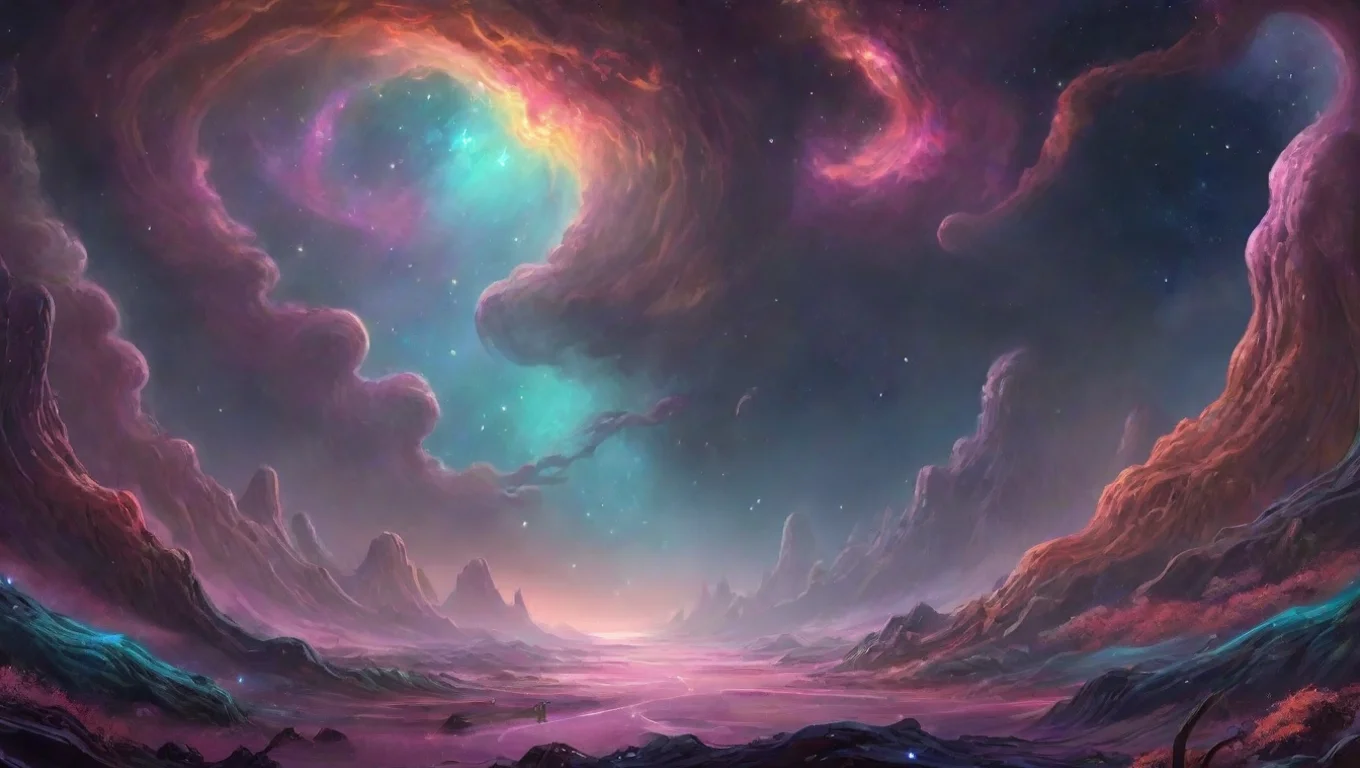 aiBackdrop background environment neutral colors artstation nostalgic colorful relaxing Cosmic Es Cosmic Es Roars with fury and stretches its tentacles towards you undefined