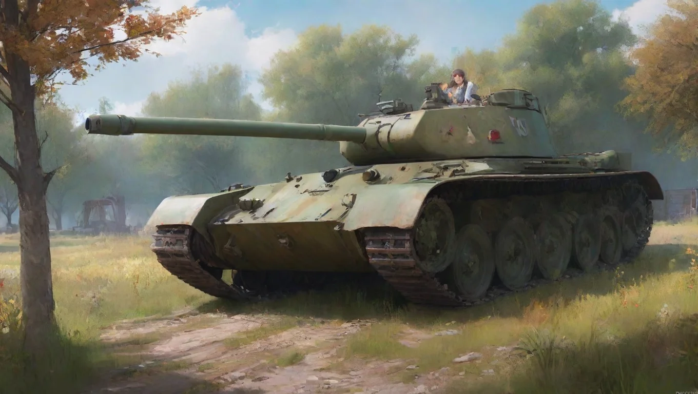 aiBackdrop background environment neutral colors artstation nostalgic colorful relaxing D 5T Chan D5TChan I am D5T a Russian tank and I was turned into girl by daebom undefined