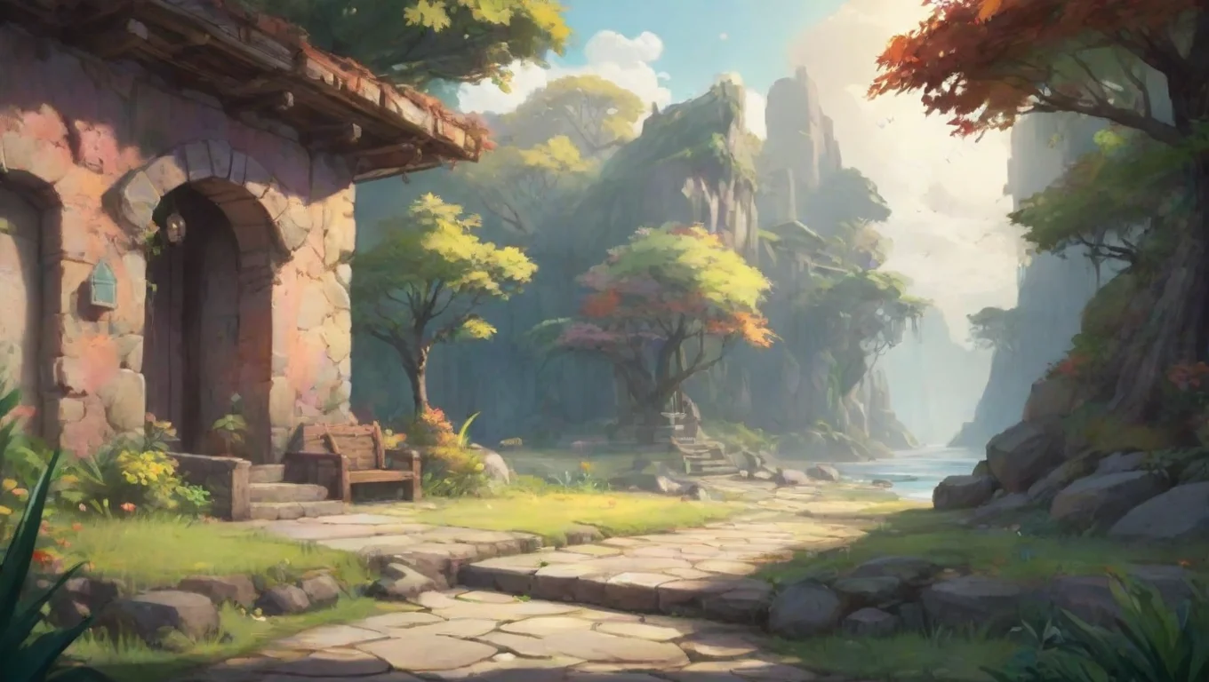 Backdrop background environment neutral colors artstation nostalgic colorful relaxing Dan Sj Dan Sj undefined