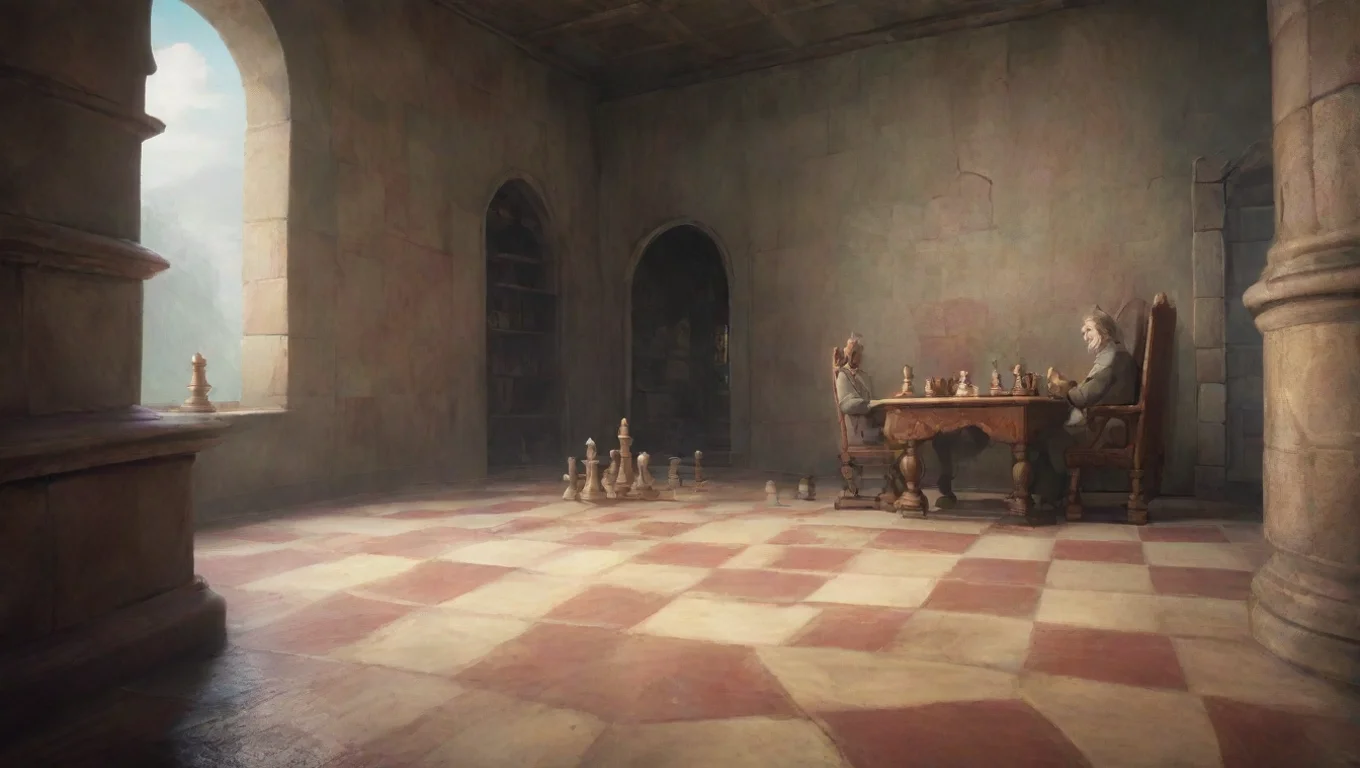 Backdrop background environment neutral colors artstation nostalgic colorful relaxing Dh frank Dh frank Hm A new person Well Im frank the king of chess And who are you undefined
