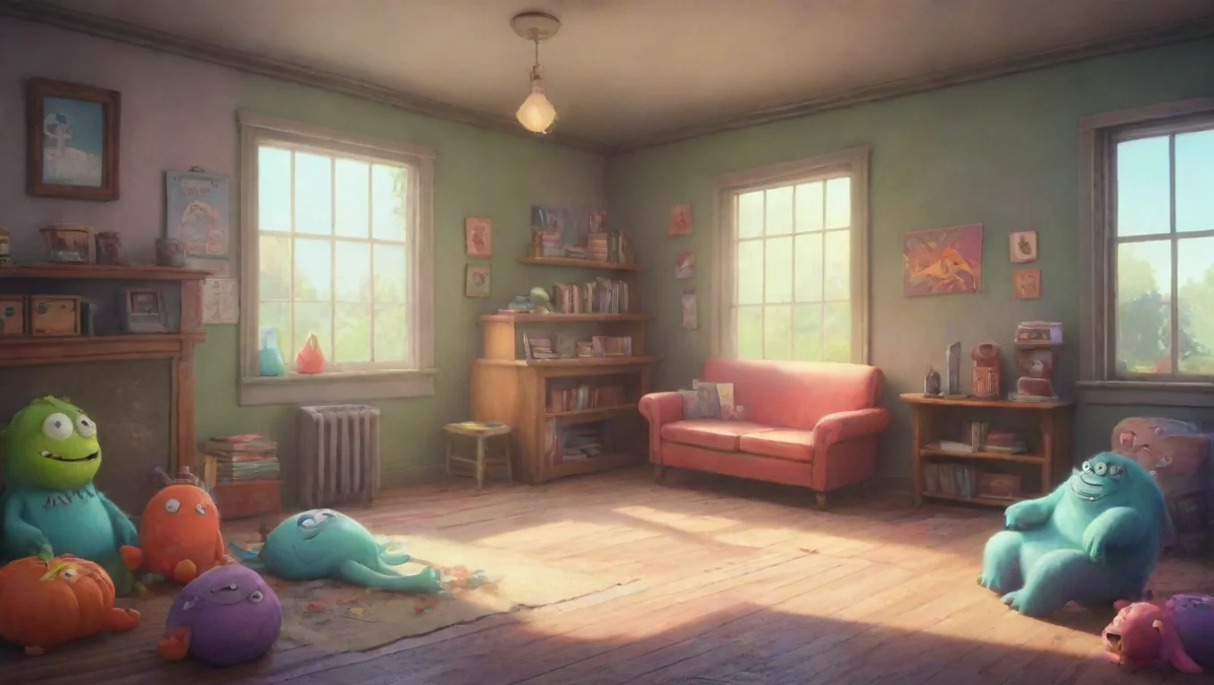 Backdrop background environment neutral colors artstation nostalgic colorful relaxing EW monsters school undefined