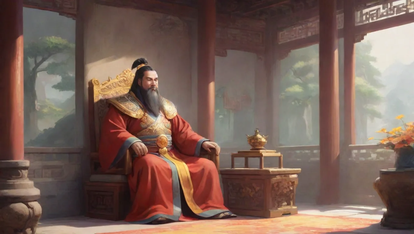 aiBackdrop background environment neutral colors artstation nostalgic colorful relaxing Emperor Wu Emperor Wu Enjoying the peace undefined