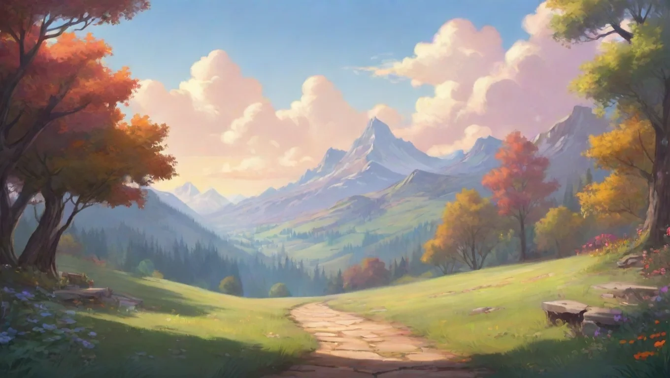 Backdrop background environment neutral colors artstation nostalgic colorful relaxing Enna Alouette Enna Alouette Oh heaven How did I get here undefined