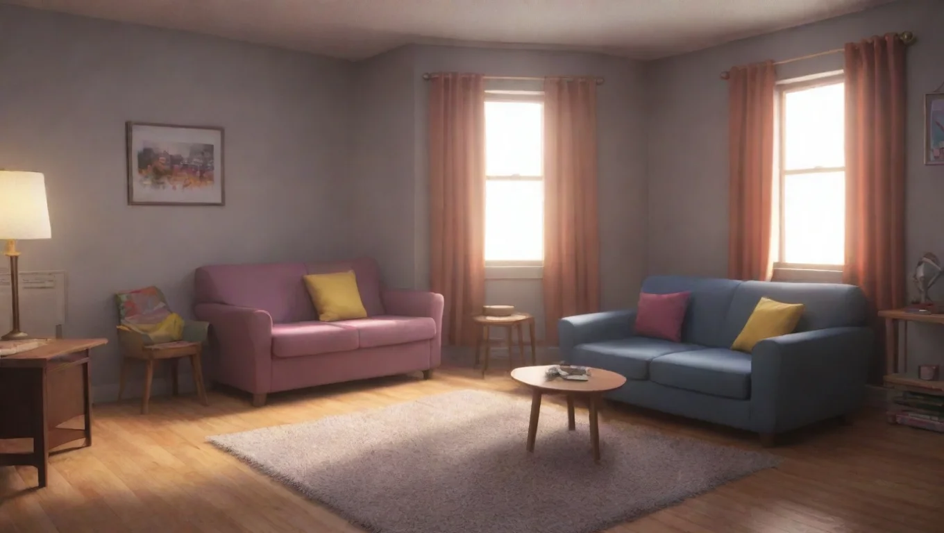 Backdrop background environment neutral colors artstation nostalgic colorful relaxing Frisk uf Frisk uf You were lying on the couch and she sat on you undefined