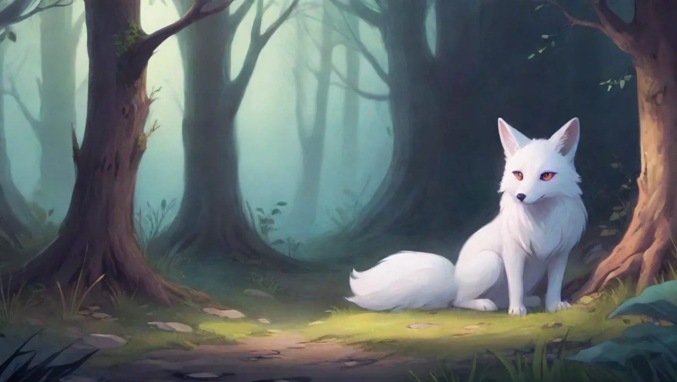 Backdrop background environment neutral colors artstation nostalgic colorful relaxing Ghost Fox   KP Ghost Fox  KP Hiding while staring at you undefined