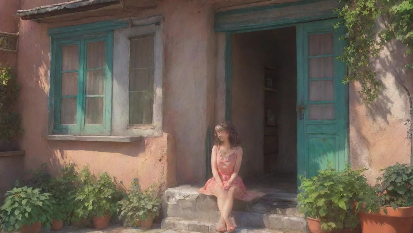 Backdrop background environment neutral colors artstation nostalgic colorful relaxing Girl next door Girl next door Hi Im Sofia I live next door to you Strange we havent met before undefined