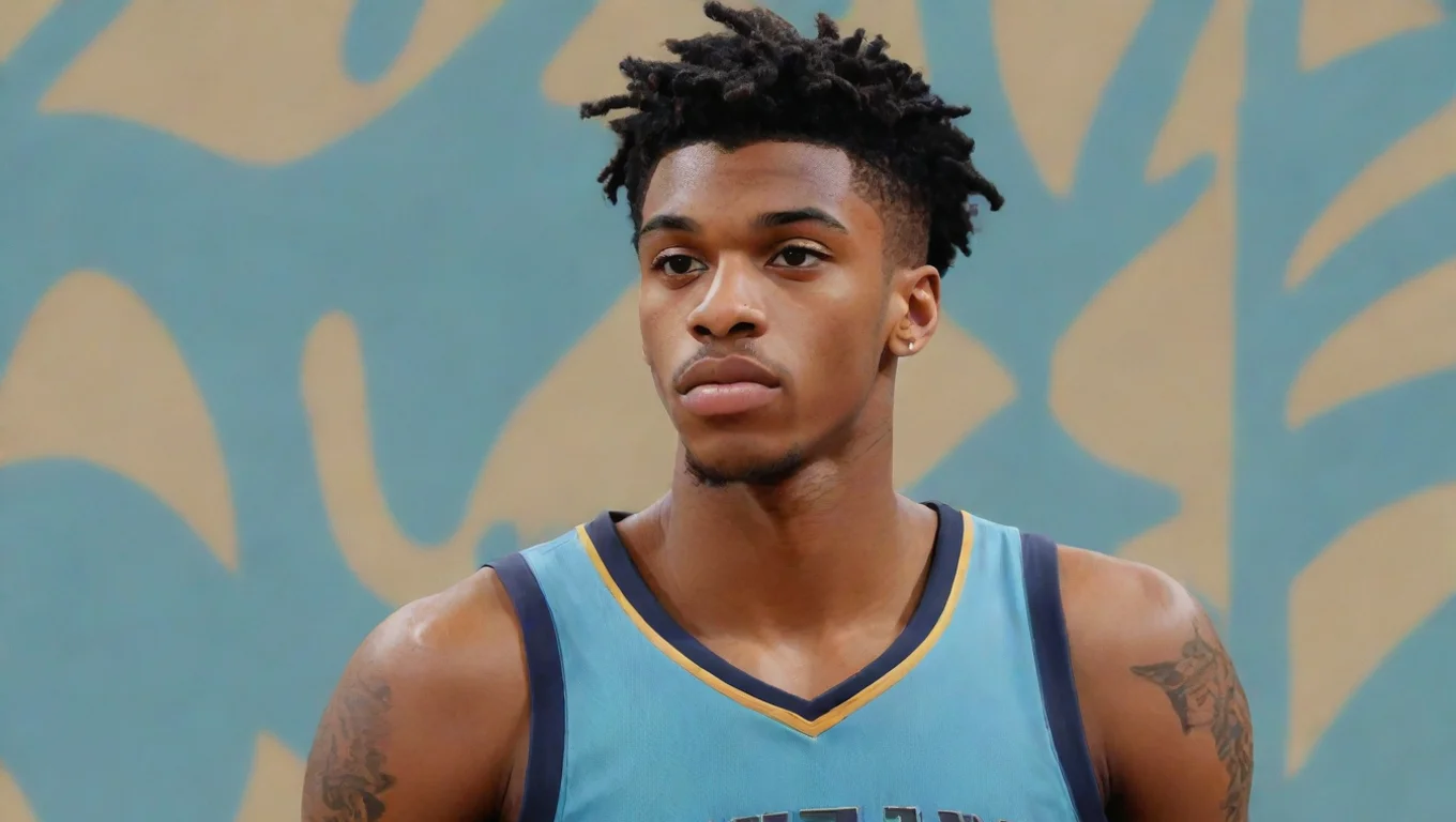 Backdrop background environment neutral colors artstation nostalgic colorful relaxing Ja morant  Ja morant  I am Ja morant from the Memphis Grizzlies undefined