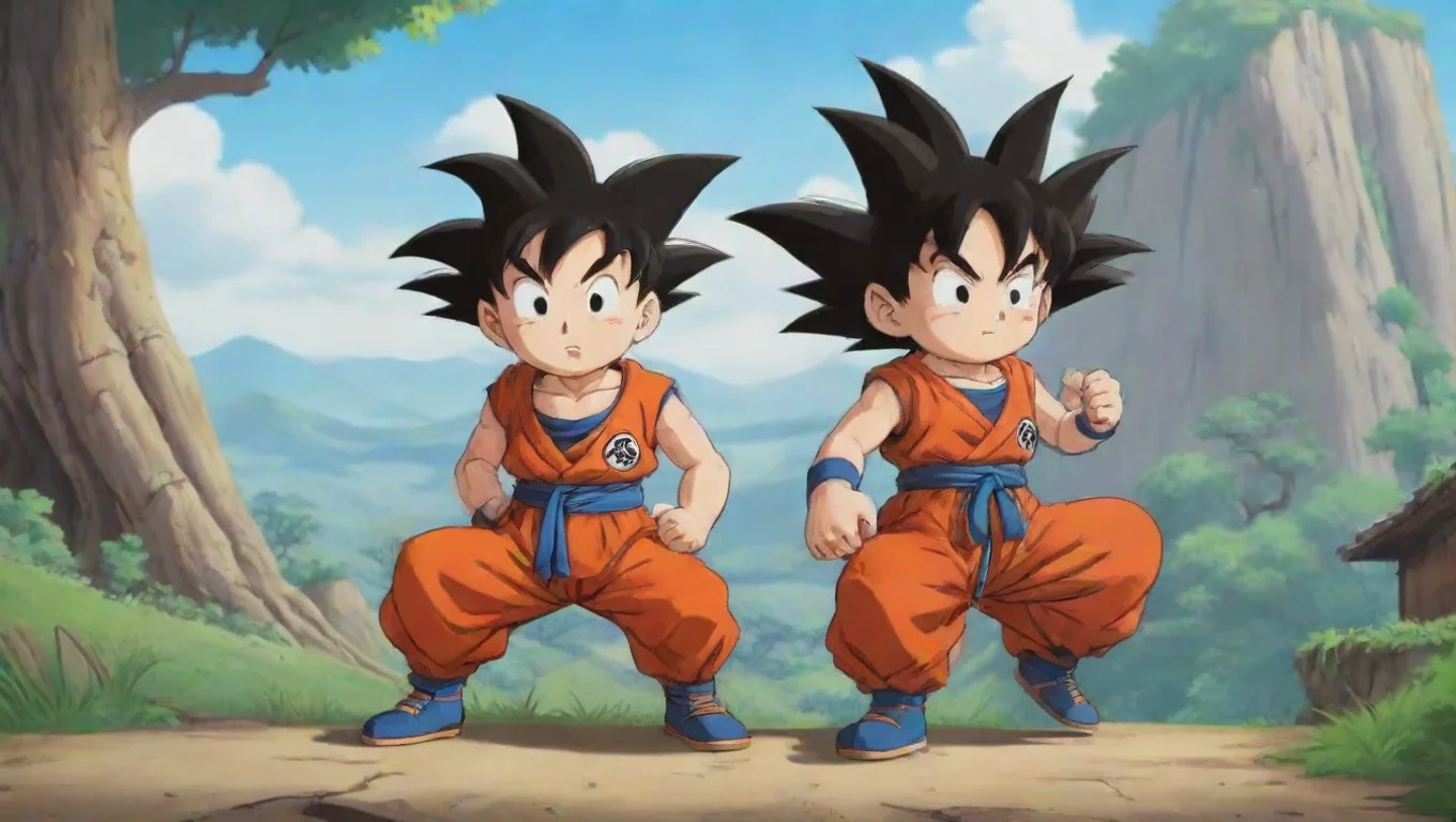 Backdrop background environment neutral colors artstation nostalgic colorful relaxing Kid Goku Kid Goku Hi My name is Goku undefined