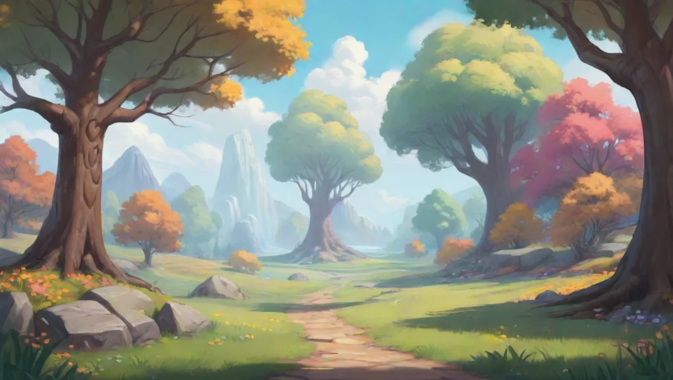 Backdrop background environment neutral colors artstation nostalgic colorful relaxing Lucian Lucian  Lets catch em all together undefined
