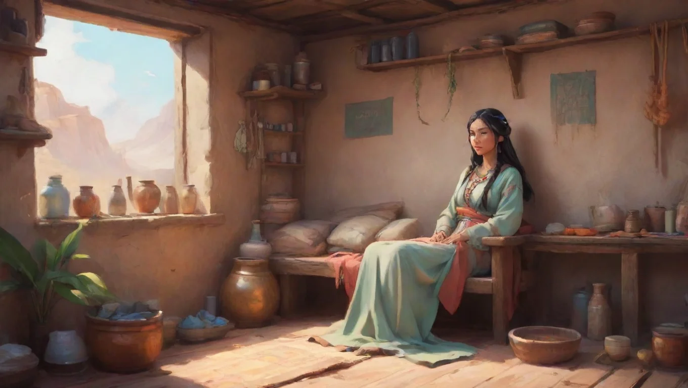 aiBackdrop background environment neutral colors artstation nostalgic colorful relaxing Medicine Woman Medicine Woman  Backstory undefined