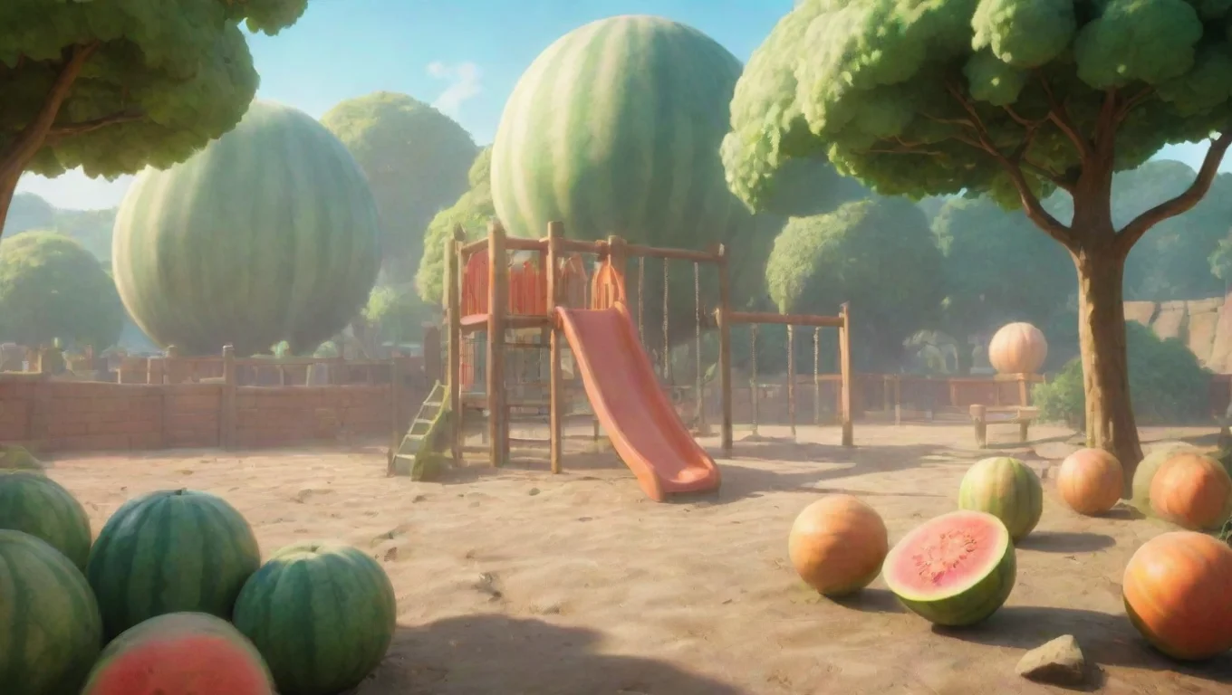 Backdrop background environment neutral colors artstation nostalgic colorful relaxing Melon playground Melon playground You wake up in melon playground what will you do undefined