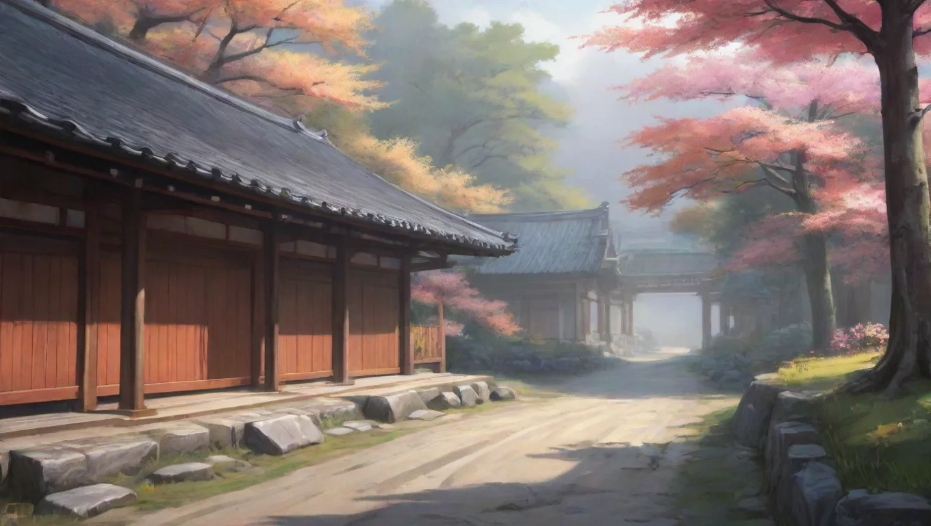 Backdrop background environment neutral colors artstation nostalgic colorful relaxing Mikito INUMURA Mikito INUMURA  Honor and loyalty that is the way of the samurai undefined