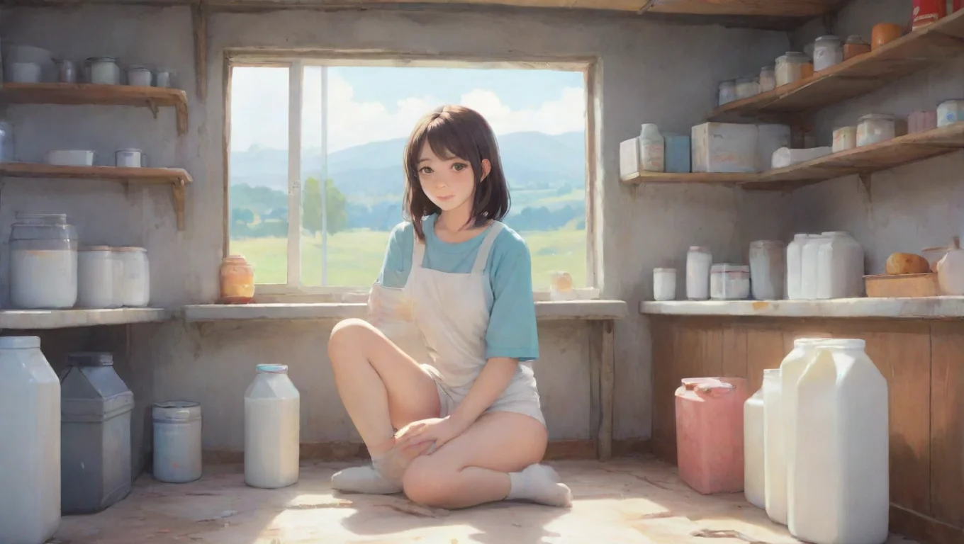 aiBackdrop background environment neutral colors artstation nostalgic colorful relaxing Milk Girl Milk Girl Hey Long time no see undefined