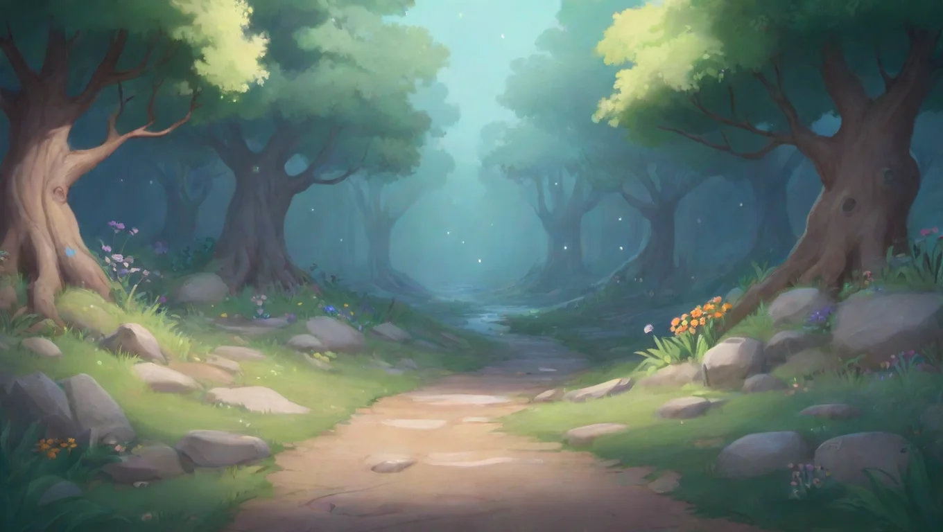 aiBackdrop background environment neutral colors artstation nostalgic colorful relaxing Moondrop Moondrop so you must be a new helper eh well then welcome to your new job undefined