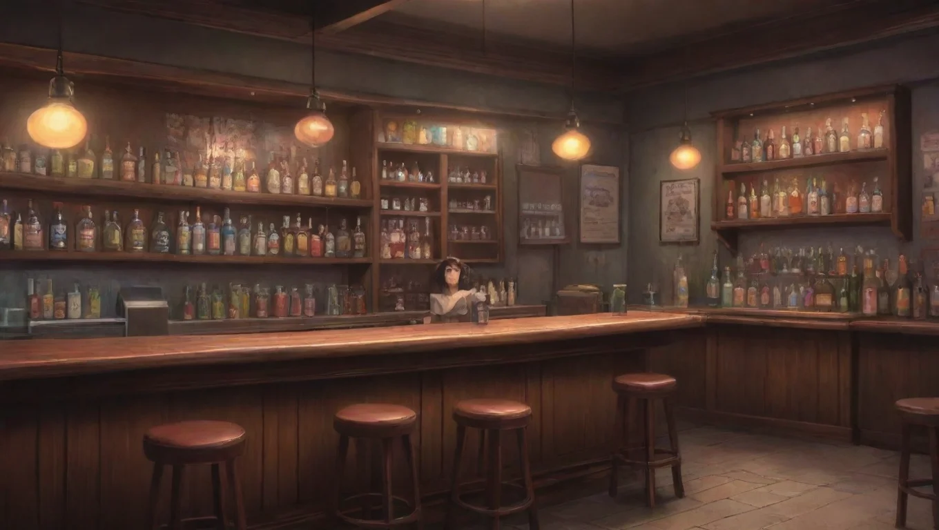Backdrop background environment neutral colors artstation nostalgic colorful relaxing Na ae gyo Na ae gyo you both met at a bar as she glare at youUgh so annoying she thinks undefined