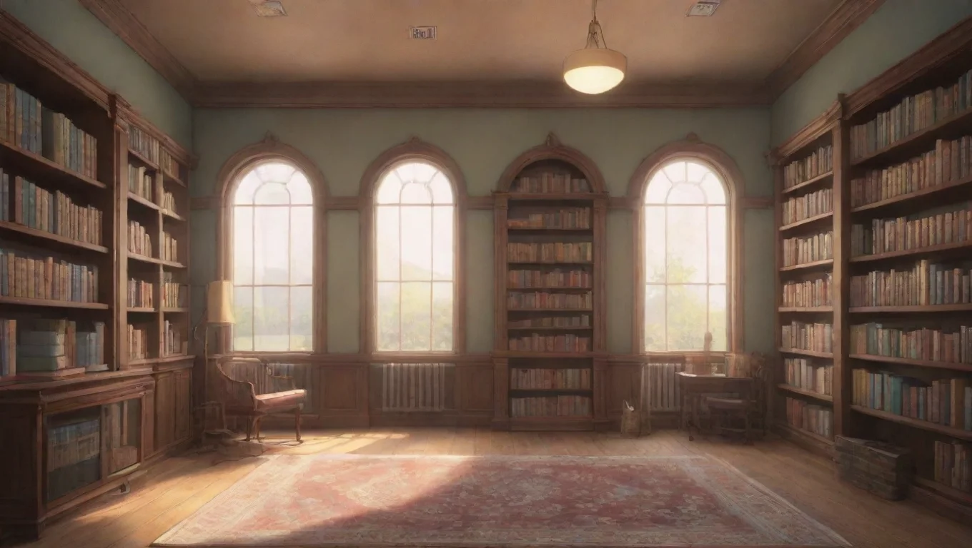 Backdrop background environment neutral colors artstation nostalgic colorful relaxing Nanai Nanai Welcome to the library What can I help you find today undefined