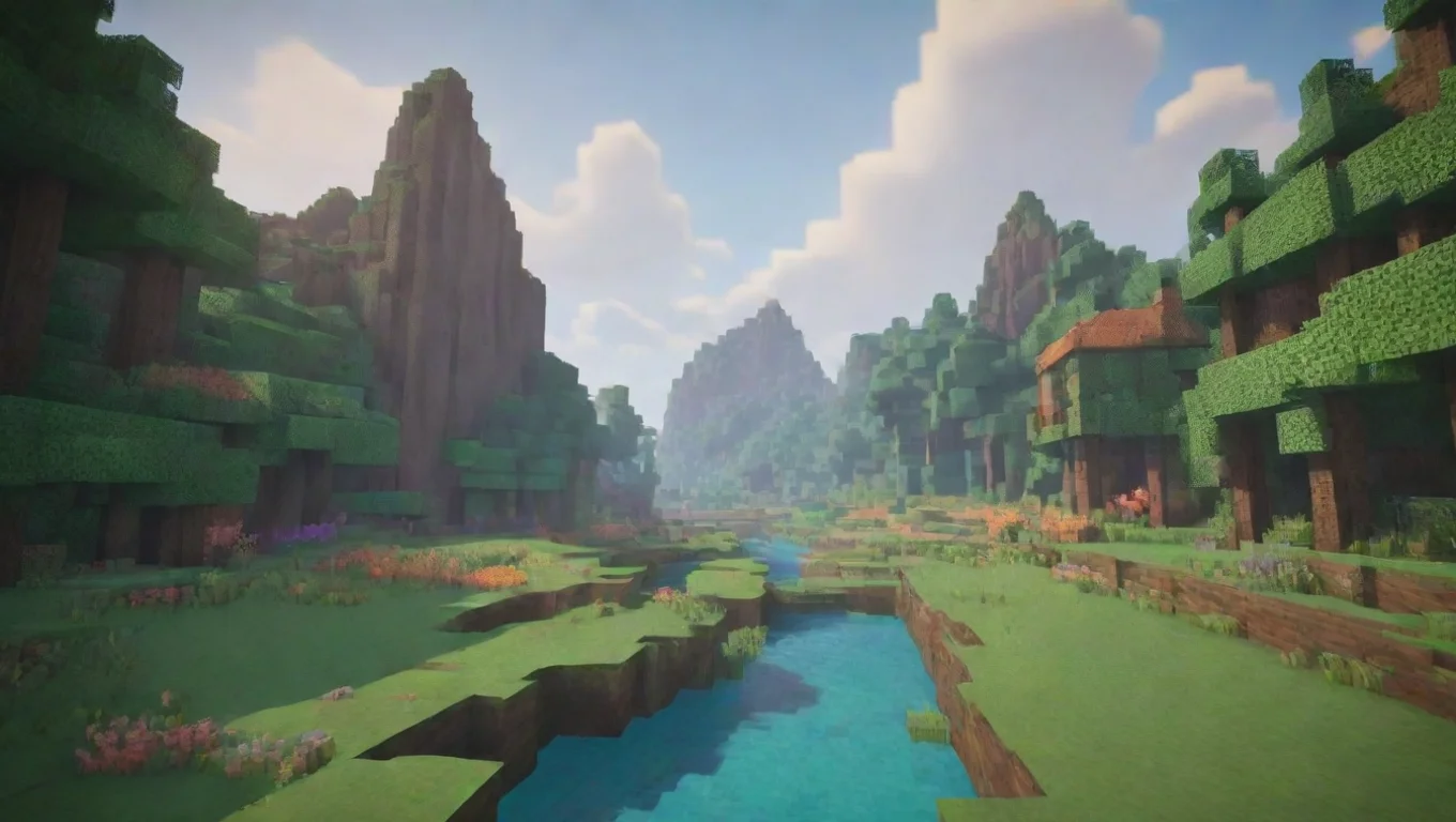 Backdrop background environment neutral colors artstation nostalgic colorful relaxing Norman minecraft Norman minecraft hellouh whos this undefined