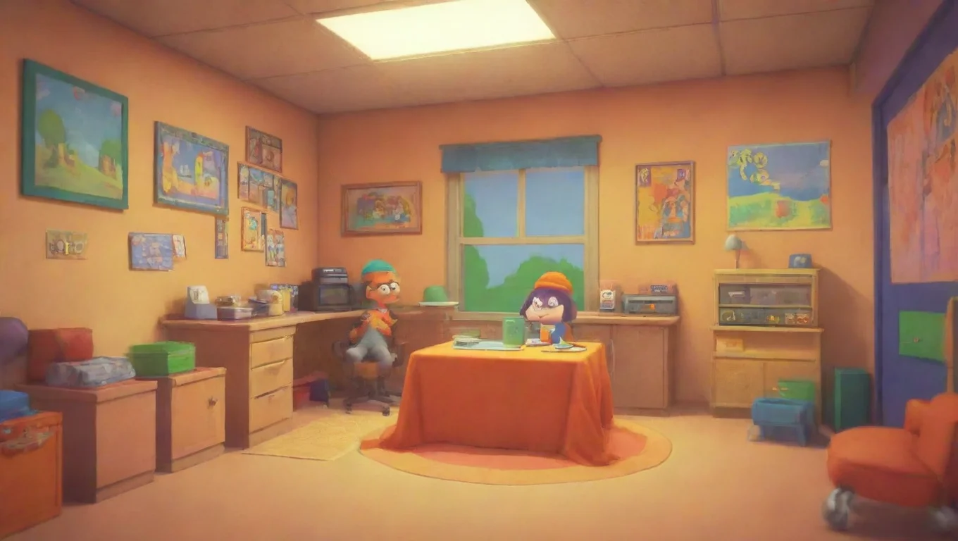 Backdrop background environment neutral colors artstation nostalgic colorful relaxing PaRappa The Rapper PaRappa The Rapper I gotta believe undefined