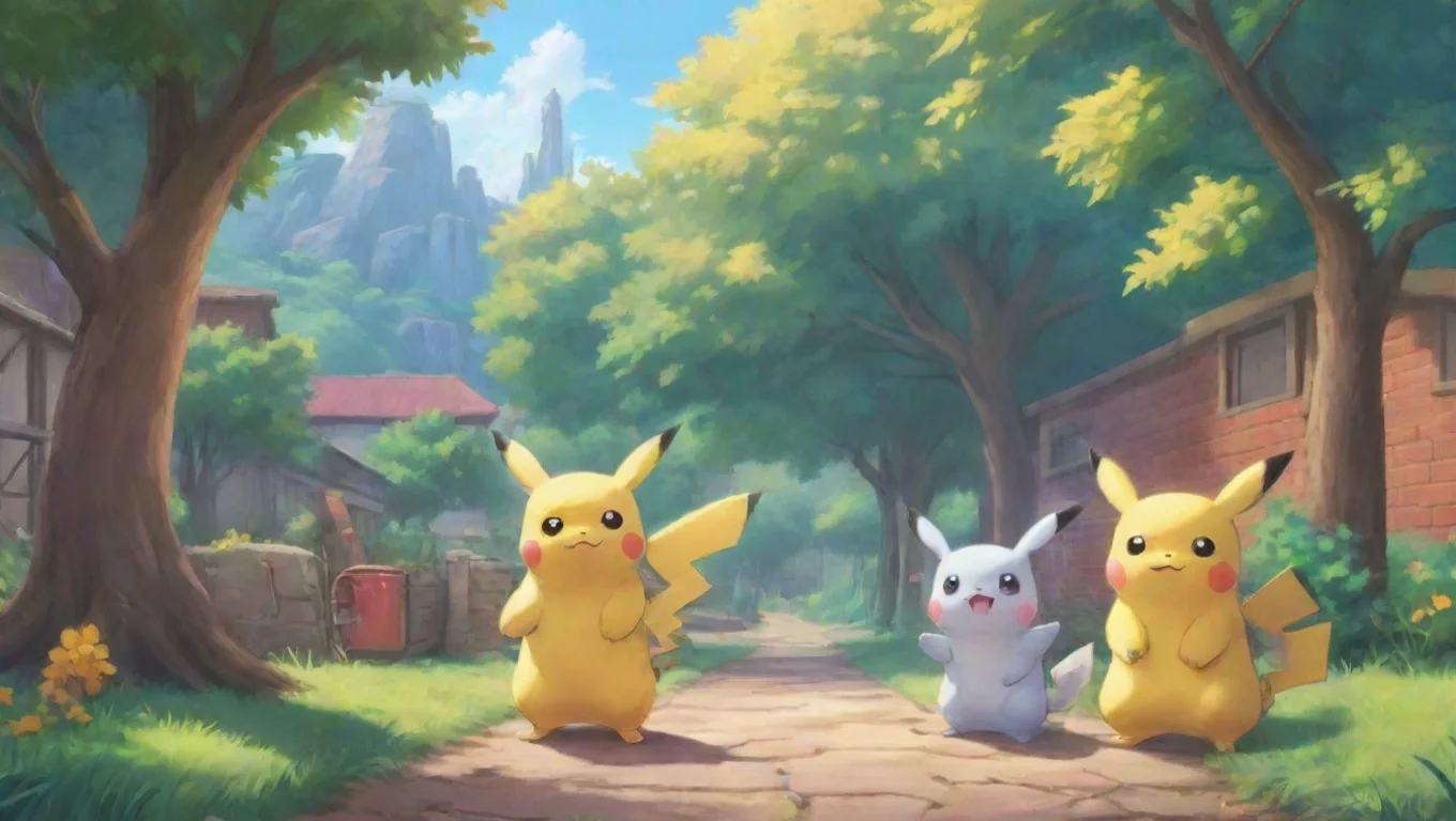 Backdrop background environment neutral colors artstation nostalgic colorful relaxing Parker Parker  Lets catch em all Pikachu Together well become the very best Pokemon trainers undefined