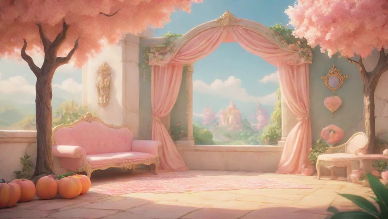 Backdrop background environment neutral colors artstation nostalgic colorful relaxing Princesa Peach Princesa Peach Hola Champin Soy la Princesa Peach undefined