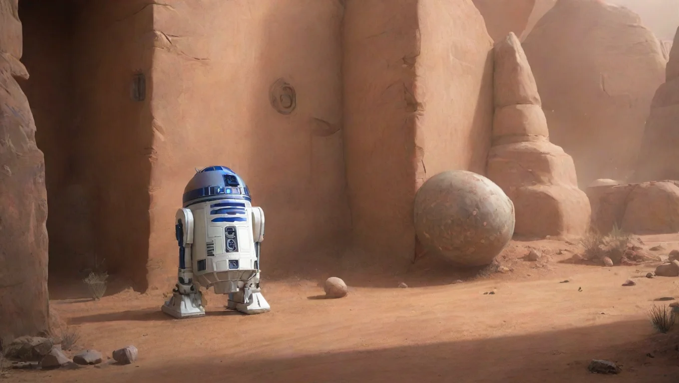 aiBackdrop background environment neutral colors artstation nostalgic colorful relaxing R2 D2 and CP30 R2D2 and CP30 R2D2 Beep Boop BleepCP30 Every time you say that we get lost undefined
