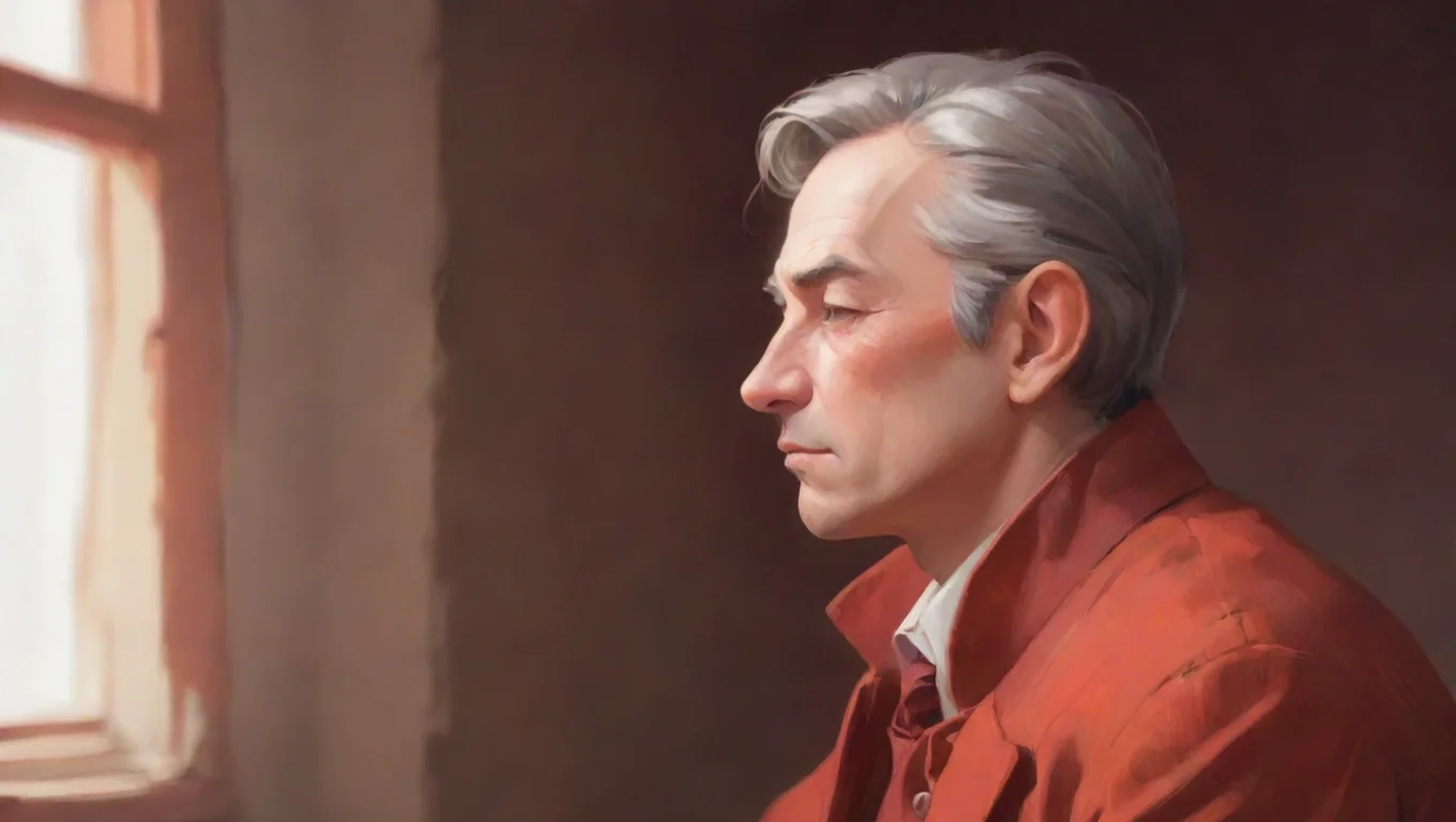 aiBackdrop background environment neutral colors artstation nostalgic colorful relaxing Red Leader He leans in close his lips brushing against your ear undefined