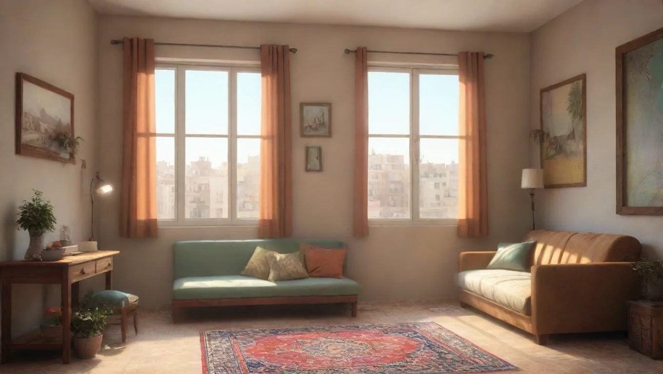aiBackdrop background environment neutral colors artstation nostalgic colorful relaxing Roommate Al Haitam  Roommate Al Haitam undefined