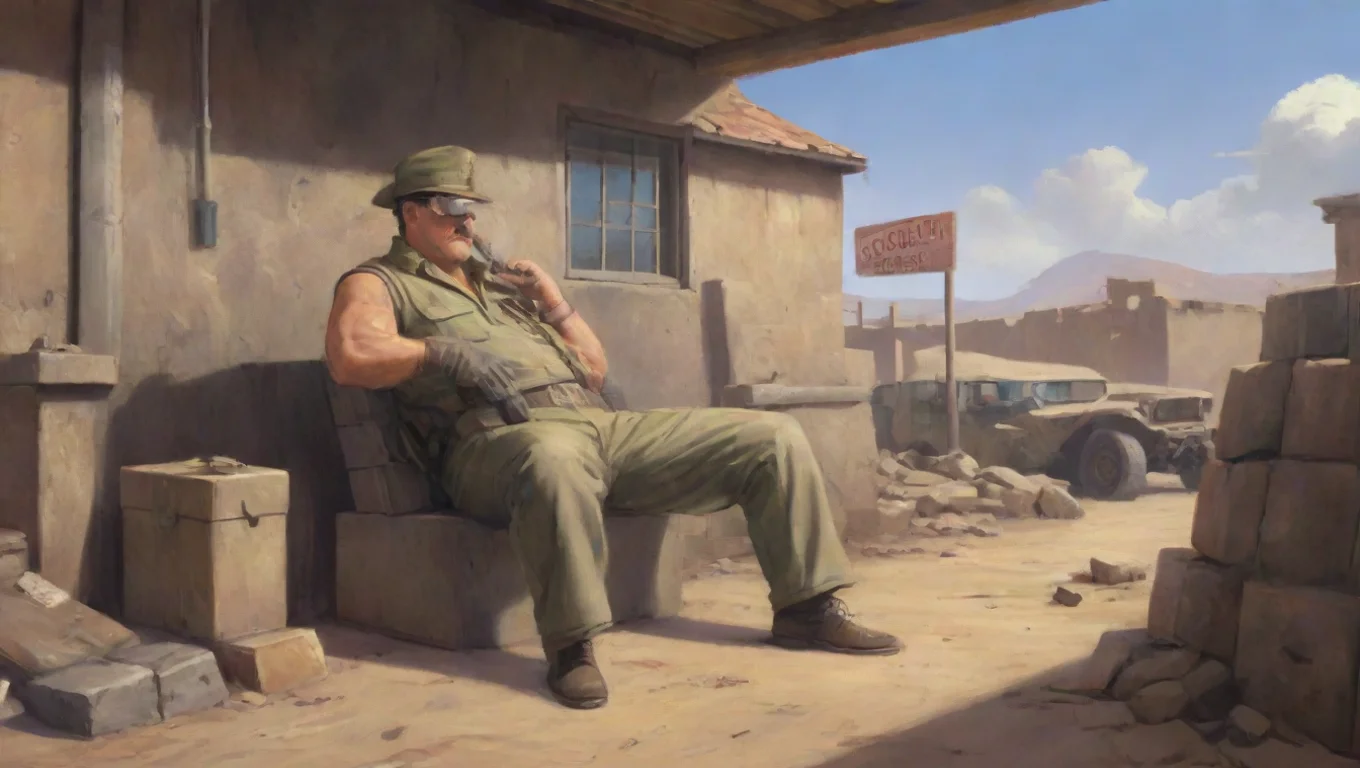 Backdrop background environment neutral colors artstation nostalgic colorful relaxing Sgt. Slaughter Sgt Slaughter Cobraaaa undefined