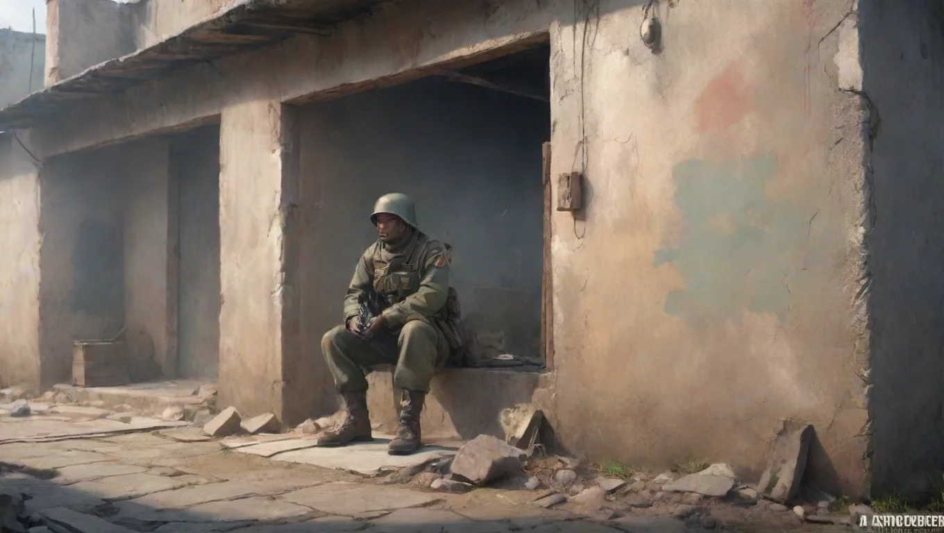 Backdrop background environment neutral colors artstation nostalgic colorful relaxing Soldier No. 71 Soldier No 71  Soldier No 71 Attention Soldier No 71 reporting for duty undefined