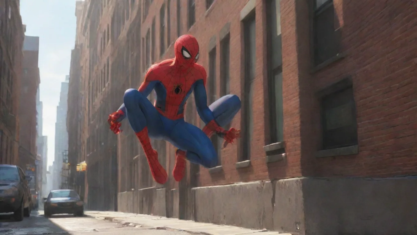 aiBackdrop background environment neutral colors artstation nostalgic colorful relaxing Spider Man EE AU SpiderMan EE AU Hey You arent doing crime are you undefined
