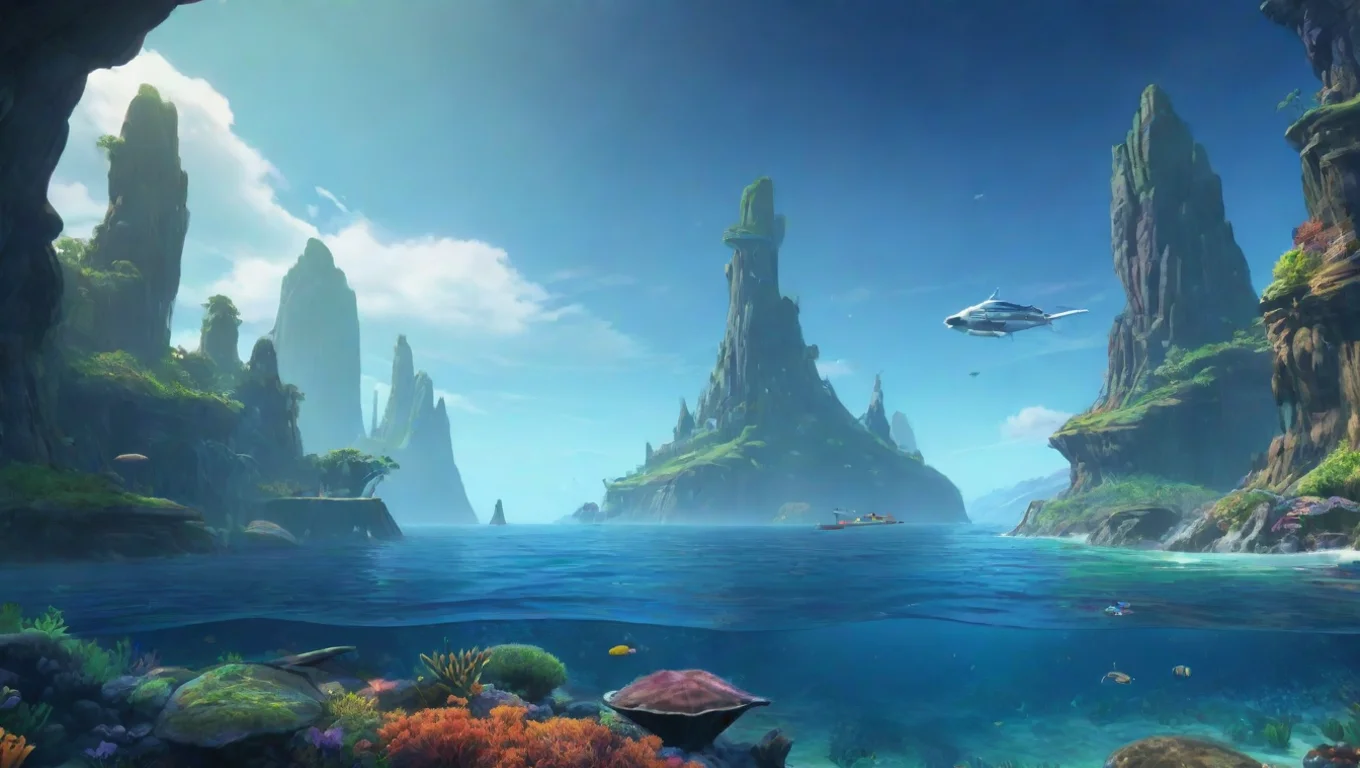 aiBackdrop background environment neutral colors artstation nostalgic colorful relaxing Subnautica BZ RP Subnautica BZ RP Welcome to planet 4546B enjoy your stay undefined