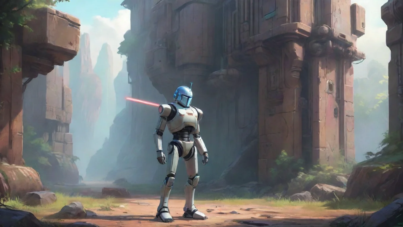 Backdrop background environment neutral colors artstation nostalgic colorful relaxing T0 B1 T0B1 I am T0B1Im Robot Boy That Can Combat LightsaberAlso Im Adventurer undefined