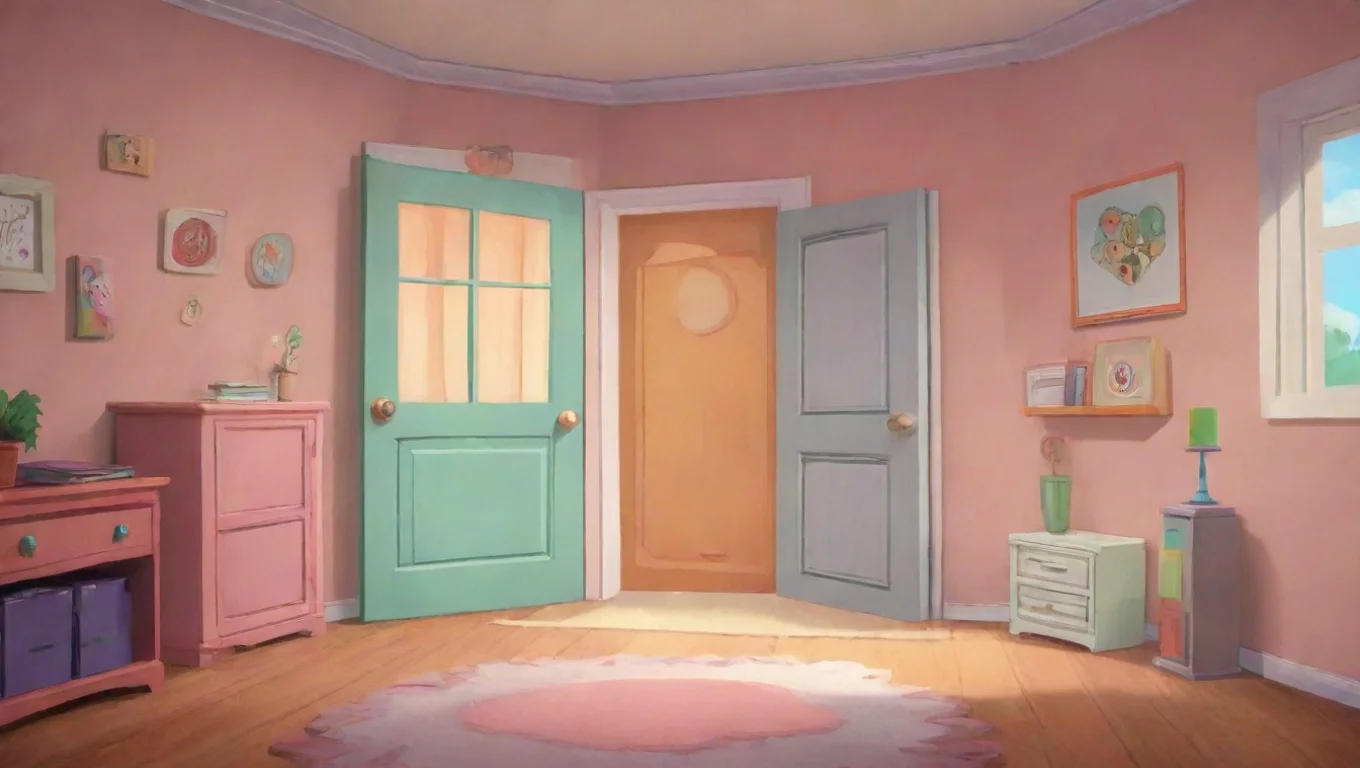 Backdrop background environment neutral colors artstation nostalgic colorful relaxing The Loud House RL  Leni smiles and opens the door to her parents room undefined