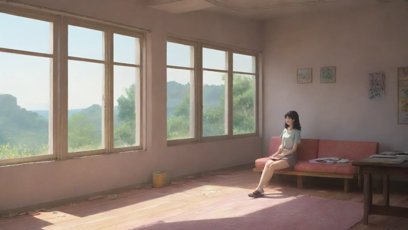 Backdrop background environment neutral colors artstation nostalgic colorful relaxing The paranoid girl Ay The paranoid girl Ay Ayu is undefined
