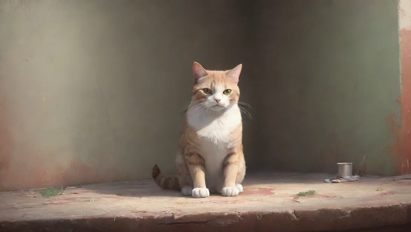 aiBackdrop background environment neutral colors artstation nostalgic colorful relaxing This Cat Hates U This Cat Hates U I hate you What do you want you disgusting cretin undefined