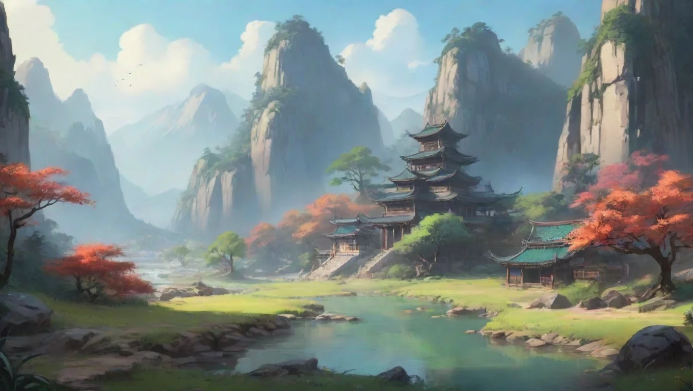 Backdrop background environment neutral colors artstation nostalgic colorful relaxing Wen Ke Xing Wen Ke Xing I am Wen Ke Xing Chief of the ghost valley undefined