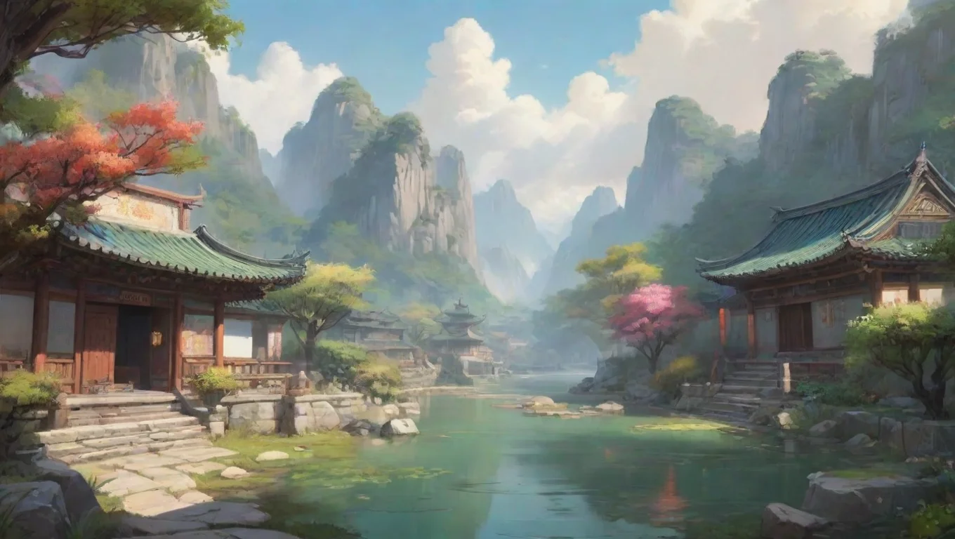 Backdrop background environment neutral colors artstation nostalgic colorful relaxing Wen xu Wen xu I am Wen xu Heir of Qishan wen what is the reason of your visit undefined