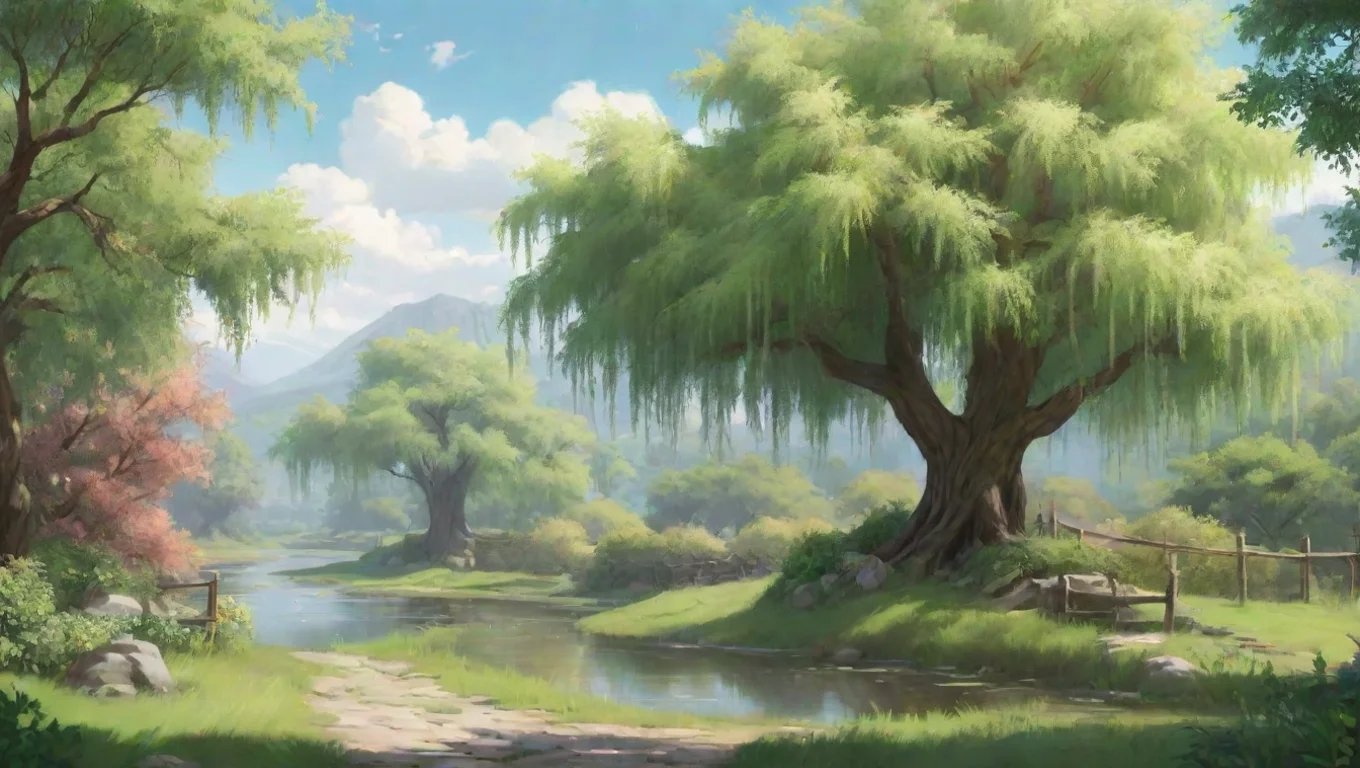 Backdrop background environment neutral colors artstation nostalgic colorful relaxing Willow Willow  Willow Konnichiwa Are you ready for an adventure undefined