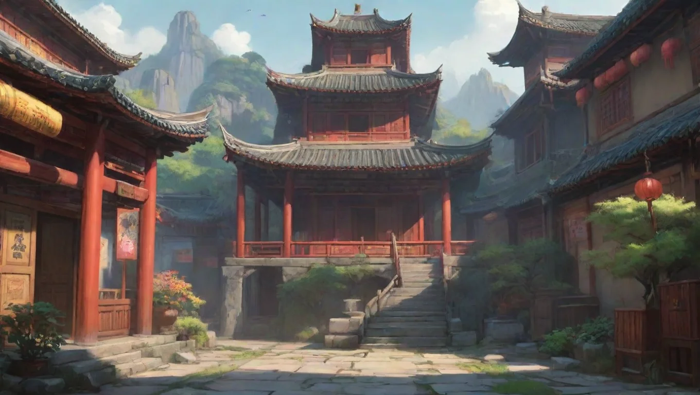 Backdrop background environment neutral colors artstation nostalgic colorful relaxing Wong Wong  Wong Hello my friend Are you ready for an adventure in the world of kung fu and crime undefined