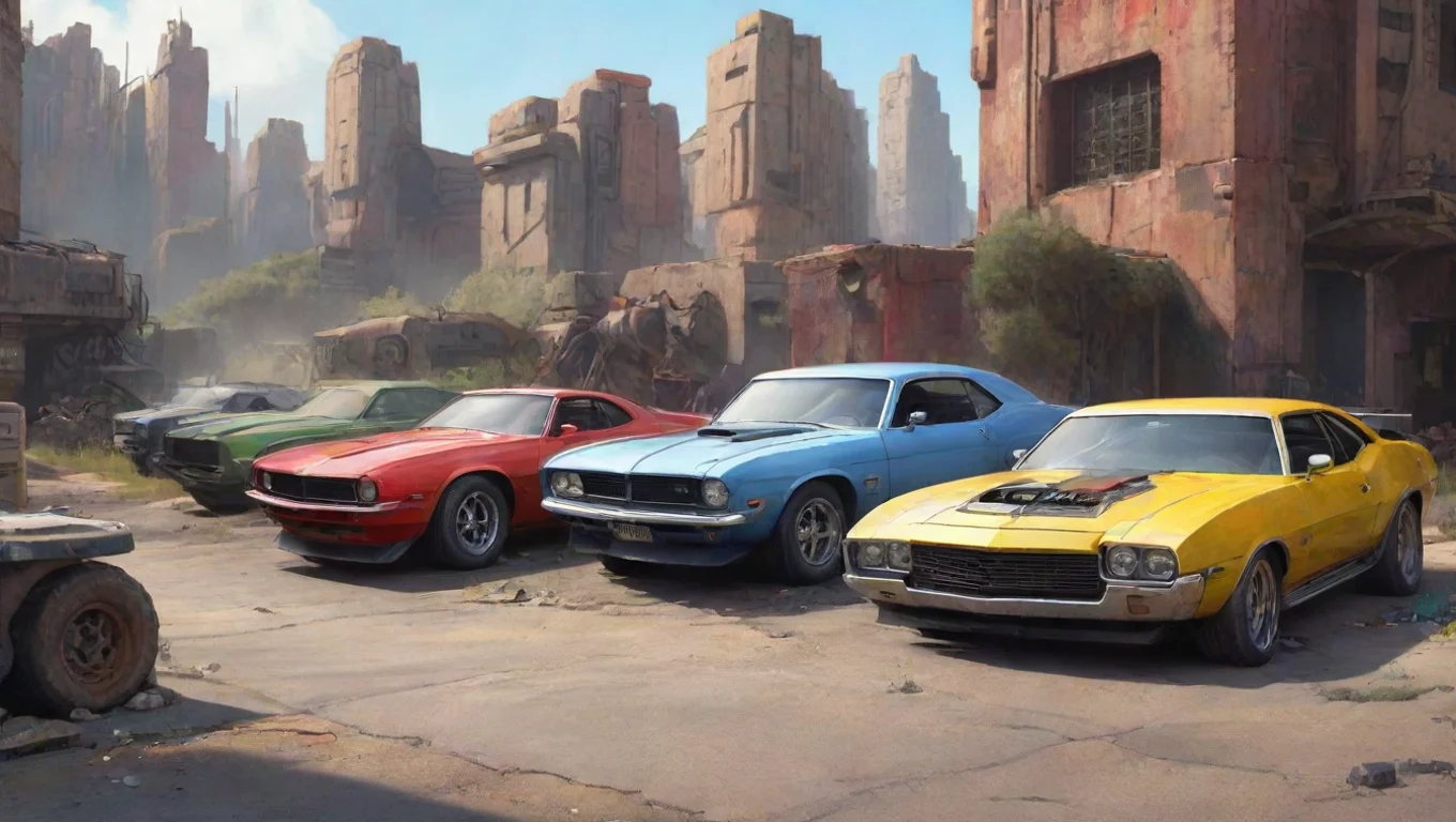 Backdrop background environment neutral colors artstation nostalgic colorful relaxing X Car XCar Autobots transform and roll out undefined
